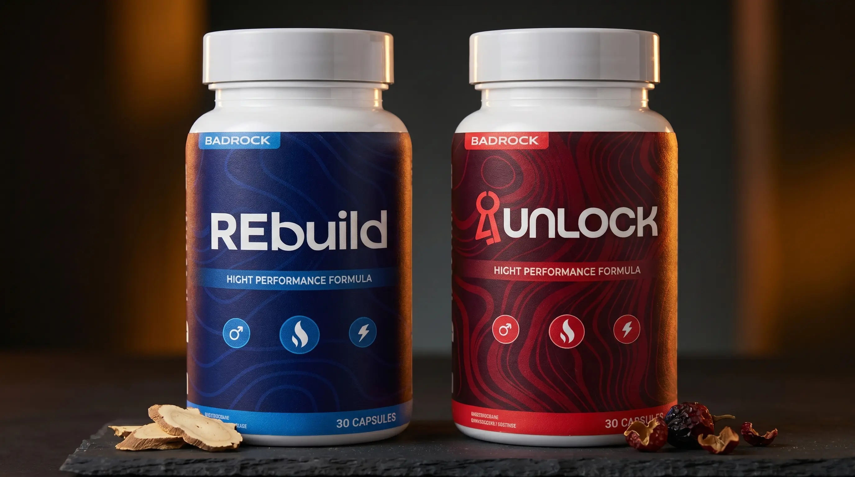 Badrock Bedroom Bundle — two bottles